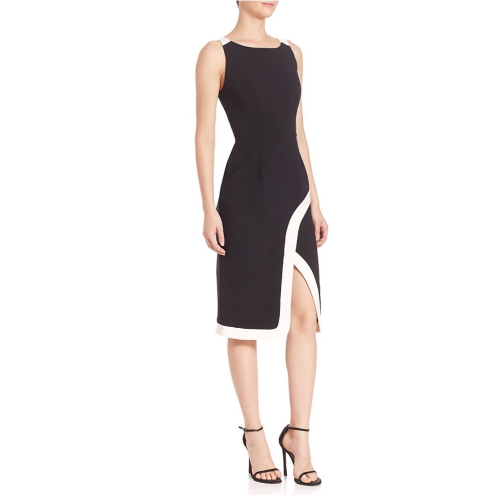 Black Halo Fatima Sheath Style Dress Size 4 NWT